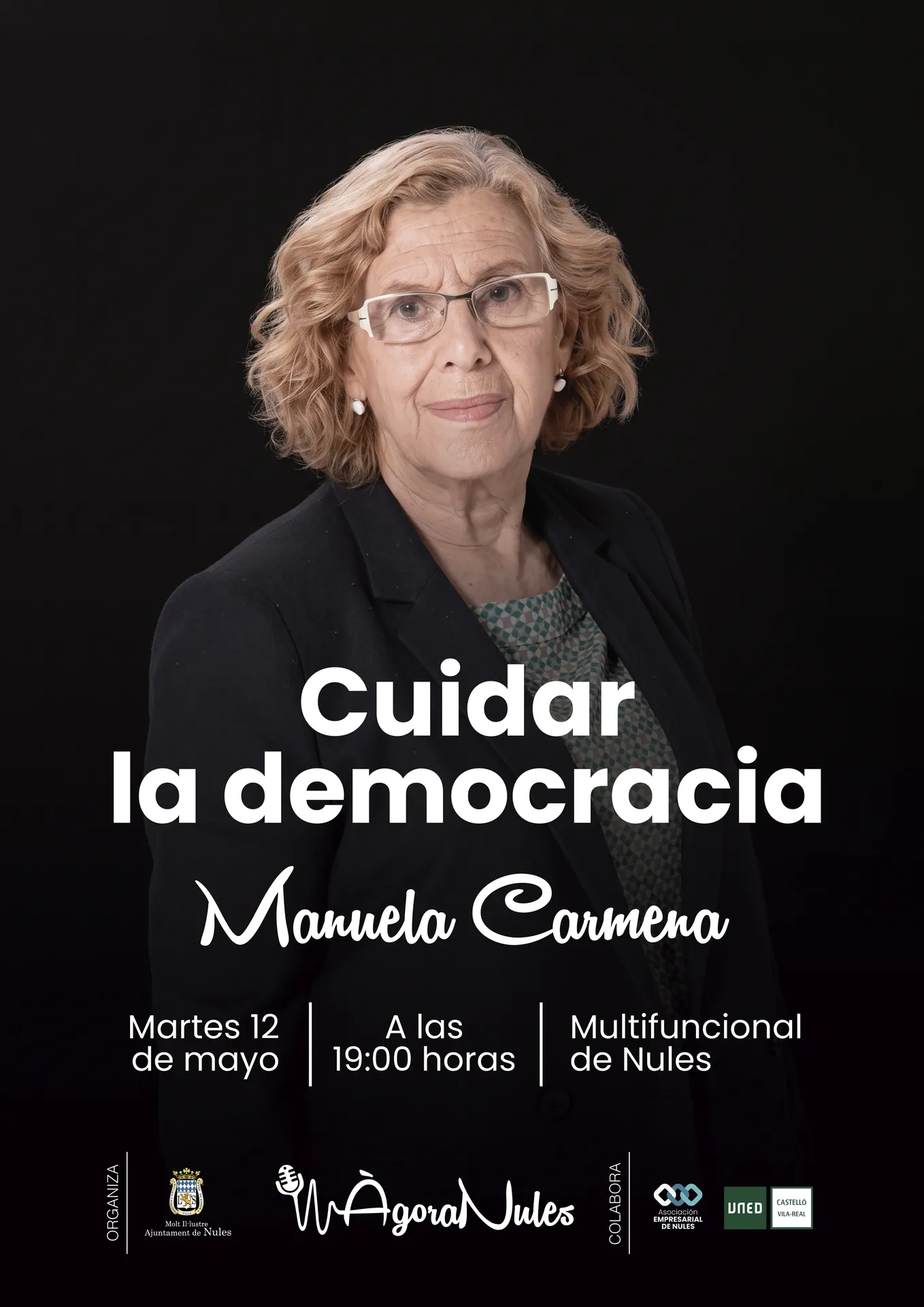 Manuela Carmena visita este martes Nules